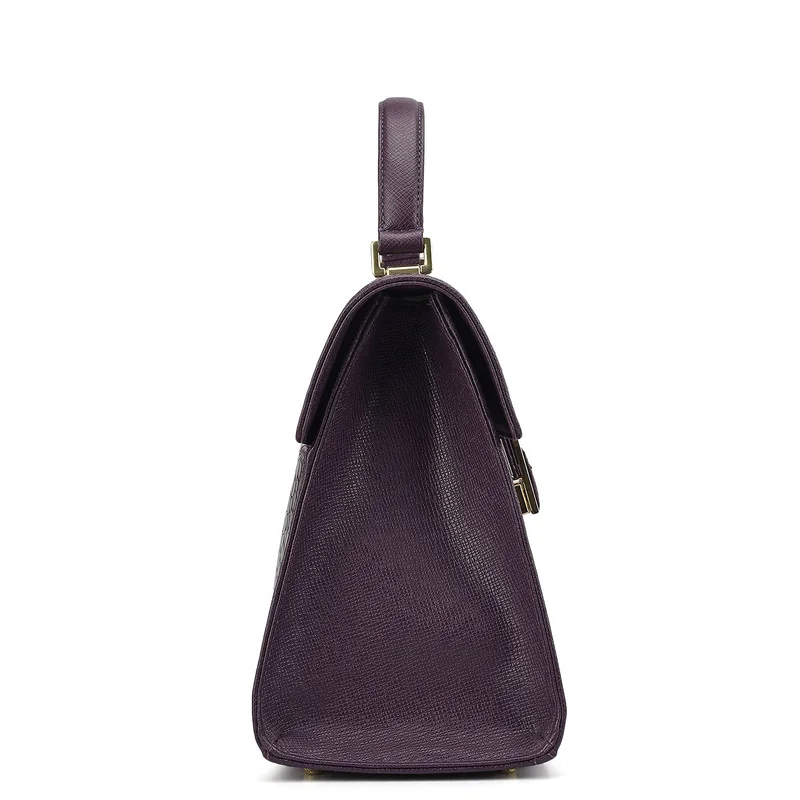 Da Milano Grapevine Medium Croco Leather Satchel - Grapevine for Women | Best Price UAE